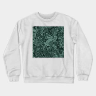 Green Micro Camo (Camouflage) Pattern Crewneck Sweatshirt